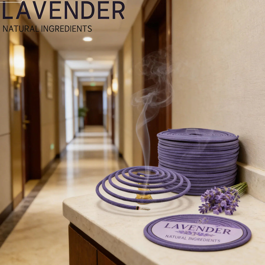 Natural Incense Sticks, Lavender and Sandalwood, Suitable for Yoga and Meditation, Home Fragrance, Exquisite Gifts
